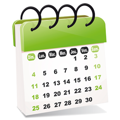 Calendrier des fêtes 2021