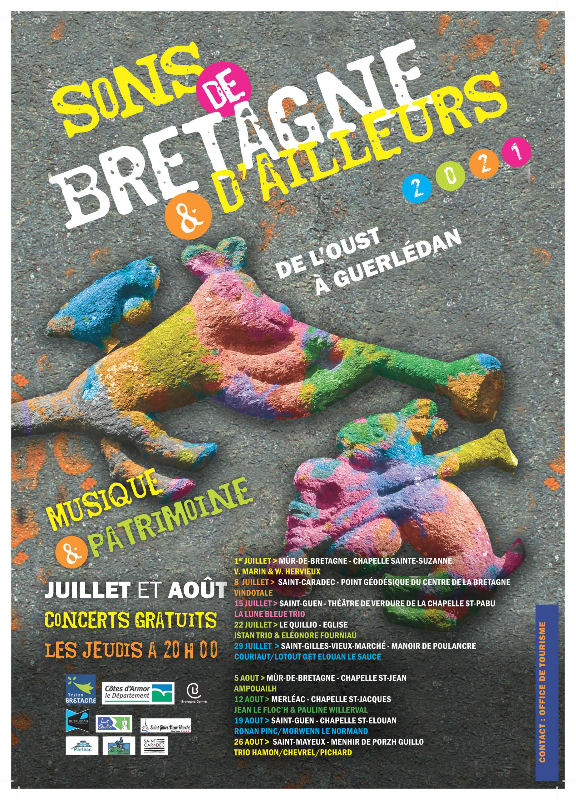 SONS DE BRETAGNE & D'AILLEURS DE L'OUST A GUERLEDAN 2021