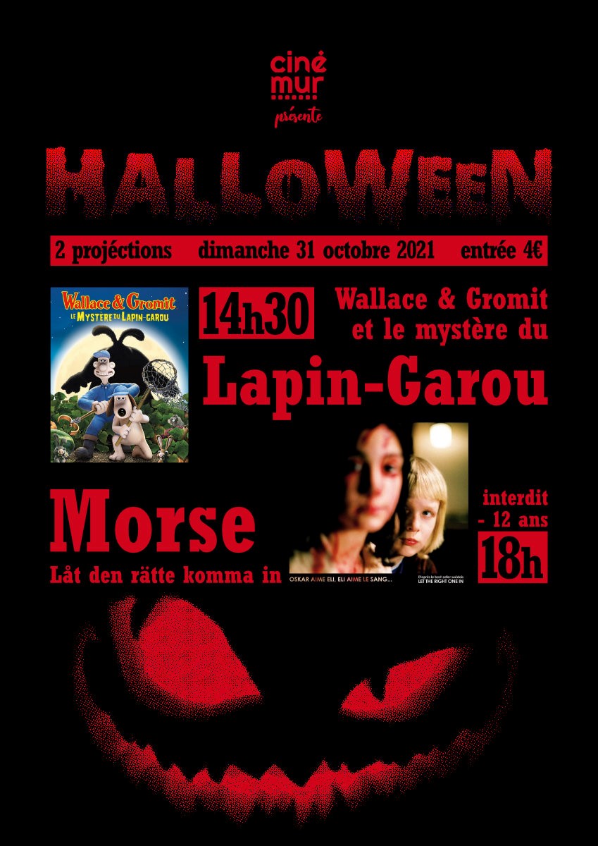 Séances cinémur "Halloween" - 2 projections