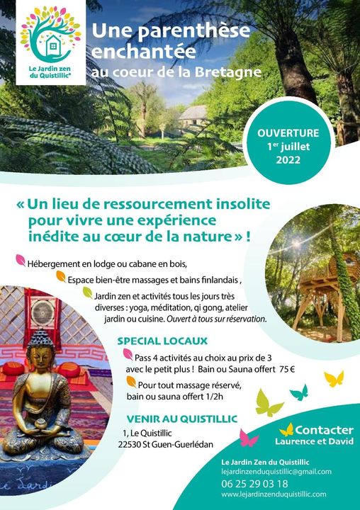 Ouverture : "Une parenthèse enchantée au coeur de la Bretagne"
