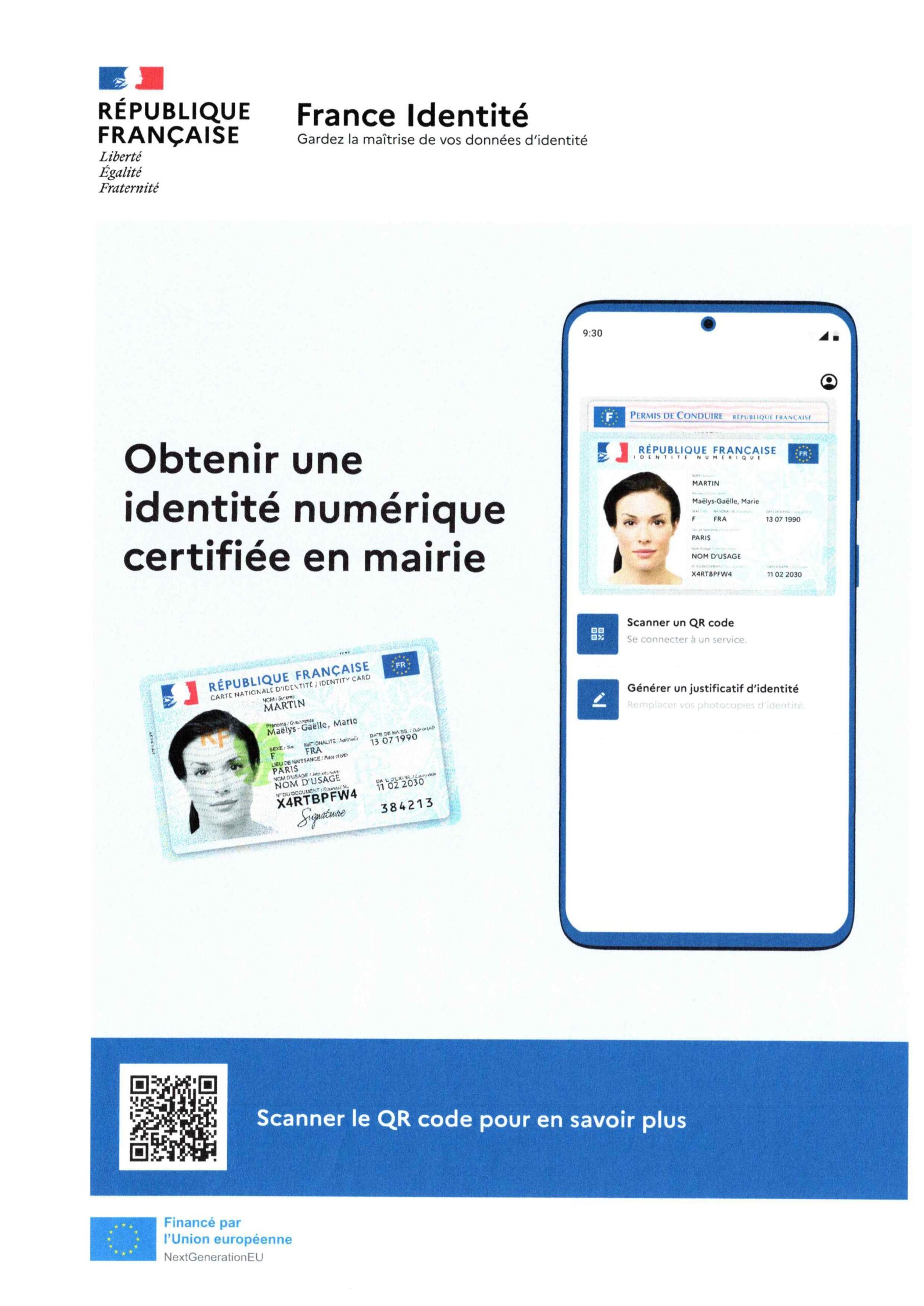 France Identité : l’identité numérique certifiée - MAIRIE DE GUERLEDAN