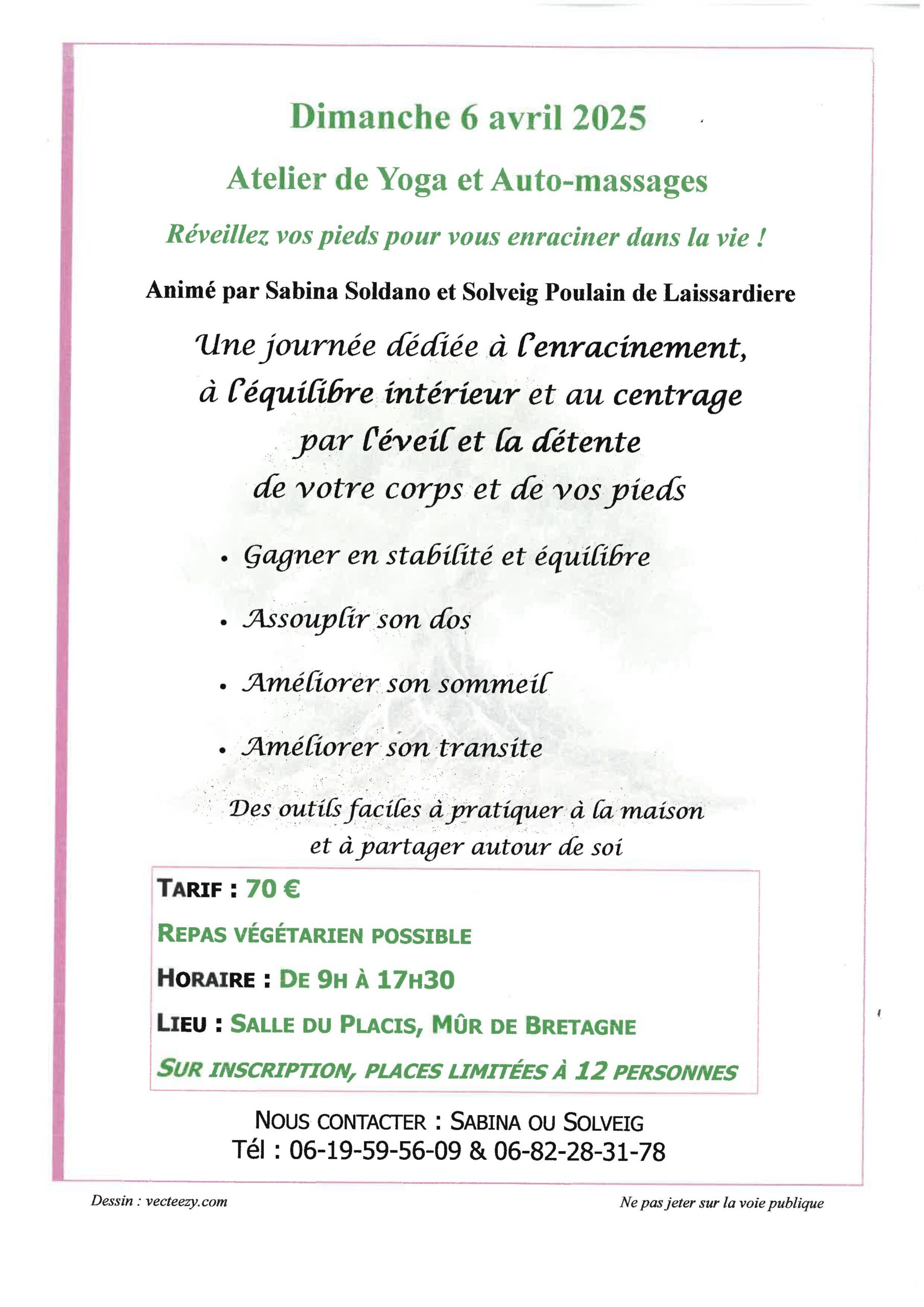 Atelier Yoga et Auto-massages
