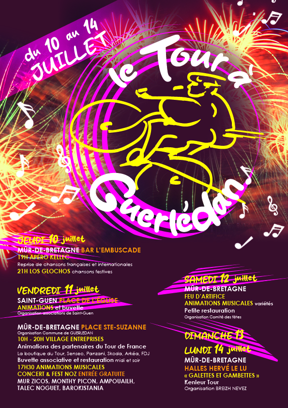 Le Tour à Guerlédan