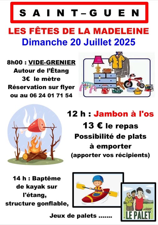 Les Fêtes de la Madeleine - Saint-Guen