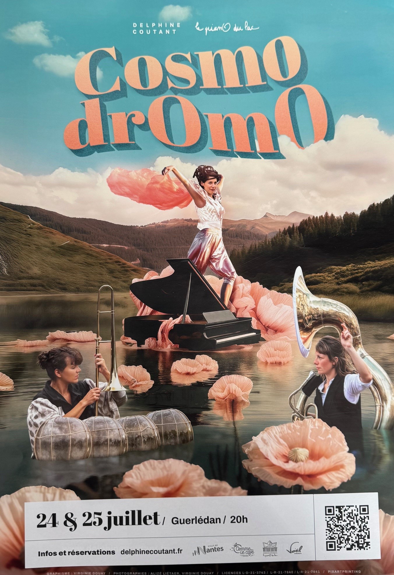 Spectacle flottant “Le pianO du lac” - "cOsmOdrOmO"