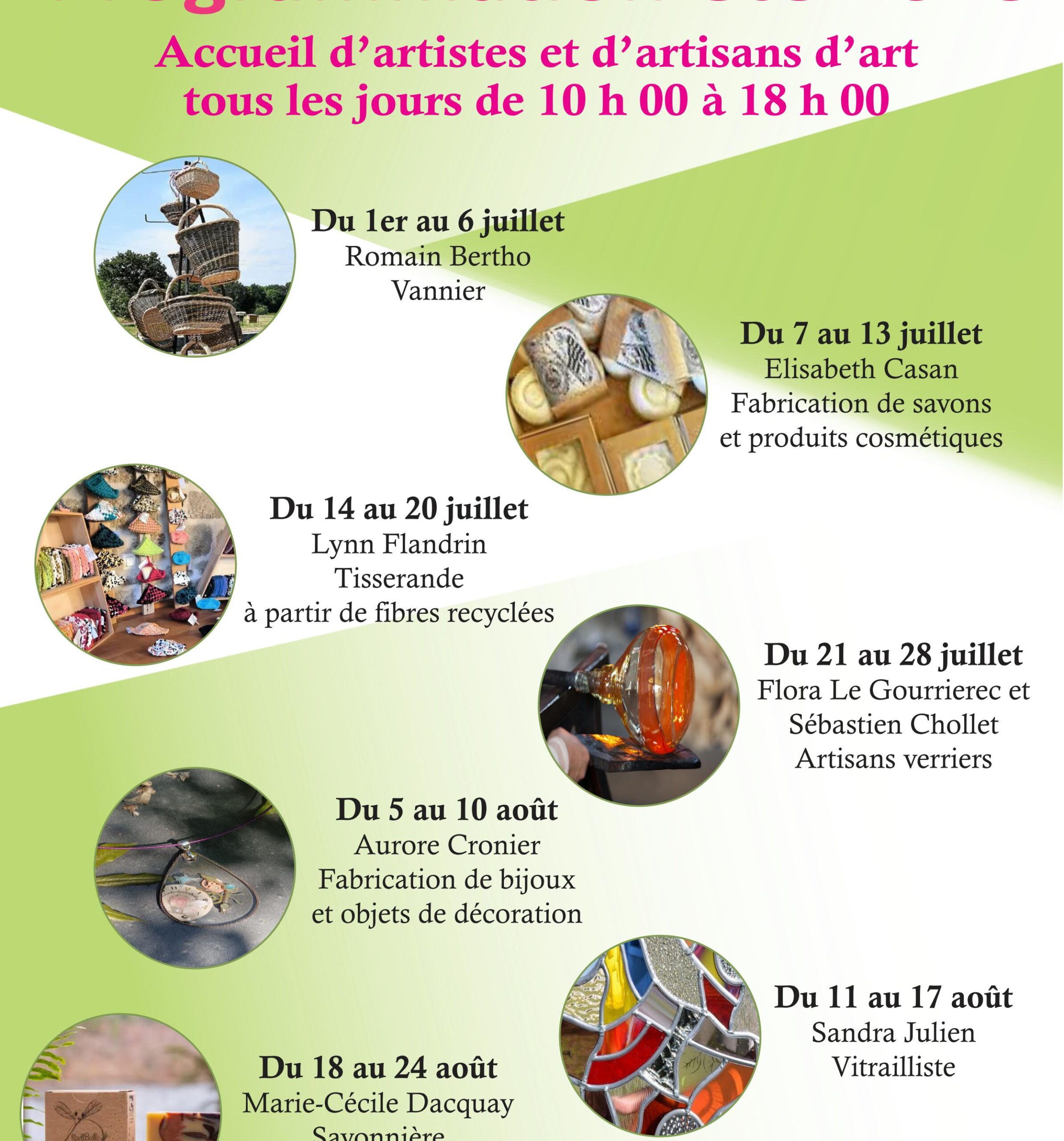 Expo artisanat - Romain BERTHO - Vannier