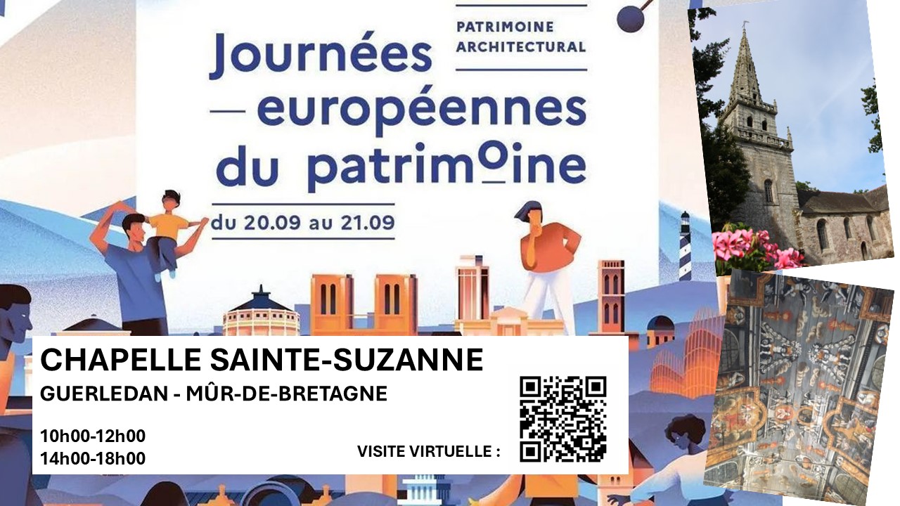 Journées européennes du patrimoine - Chapelle Sainte-Suzanne - Mûr-de-Bretagne