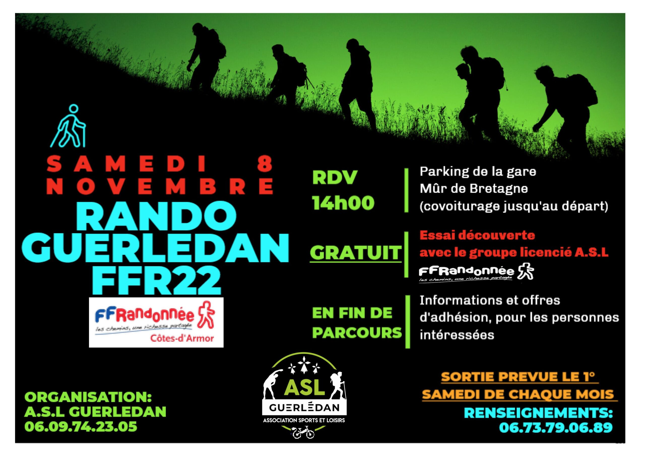 Rando Guerlédan FFR22