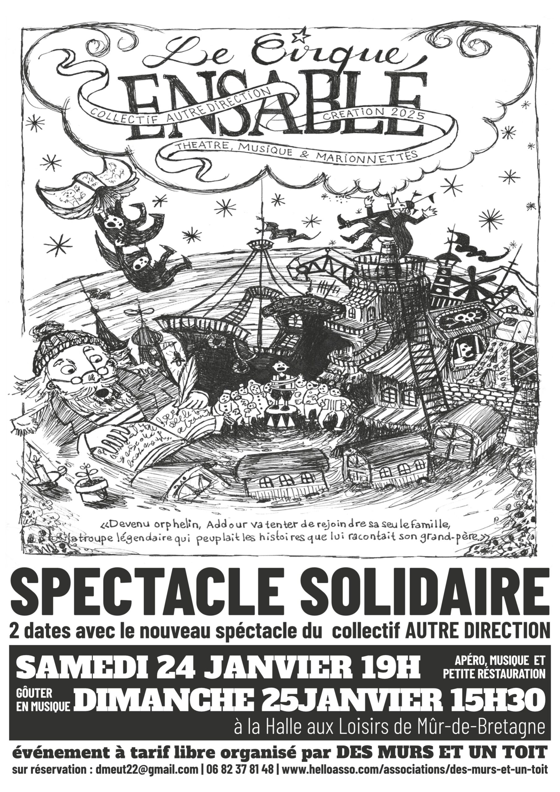 🎪 Spectacle : Le Cirque Ensablé 🎭