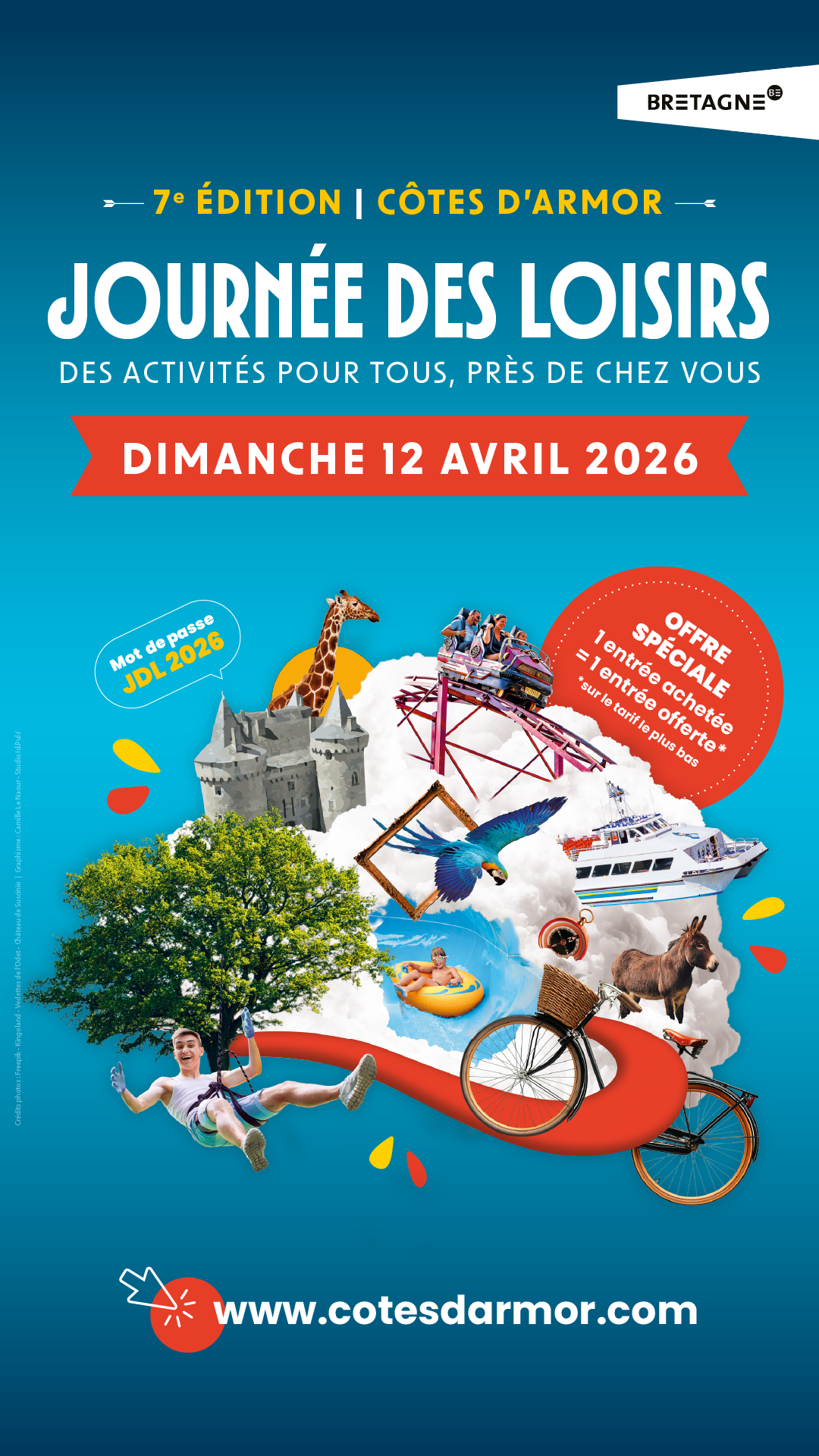 Journée des loisirs - Guerlédan Parc Aventure