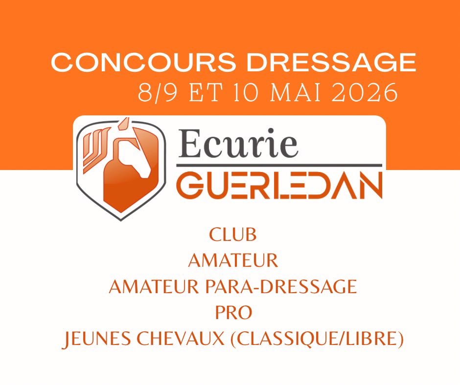 Concours dressage - Association les chevaux du lac