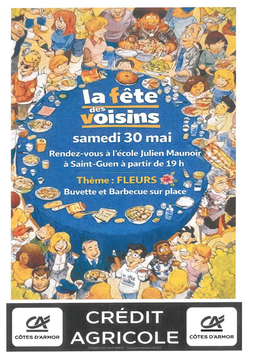 Fête des voisins - Saint-Guen