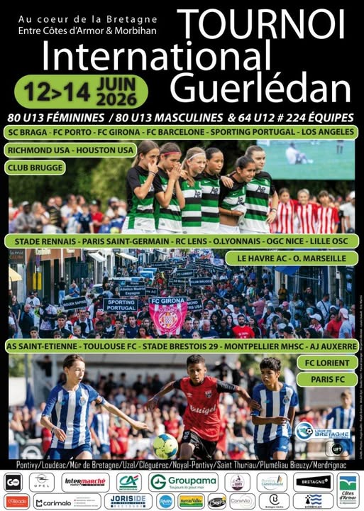 Tournoi International de Guerlédan 2026