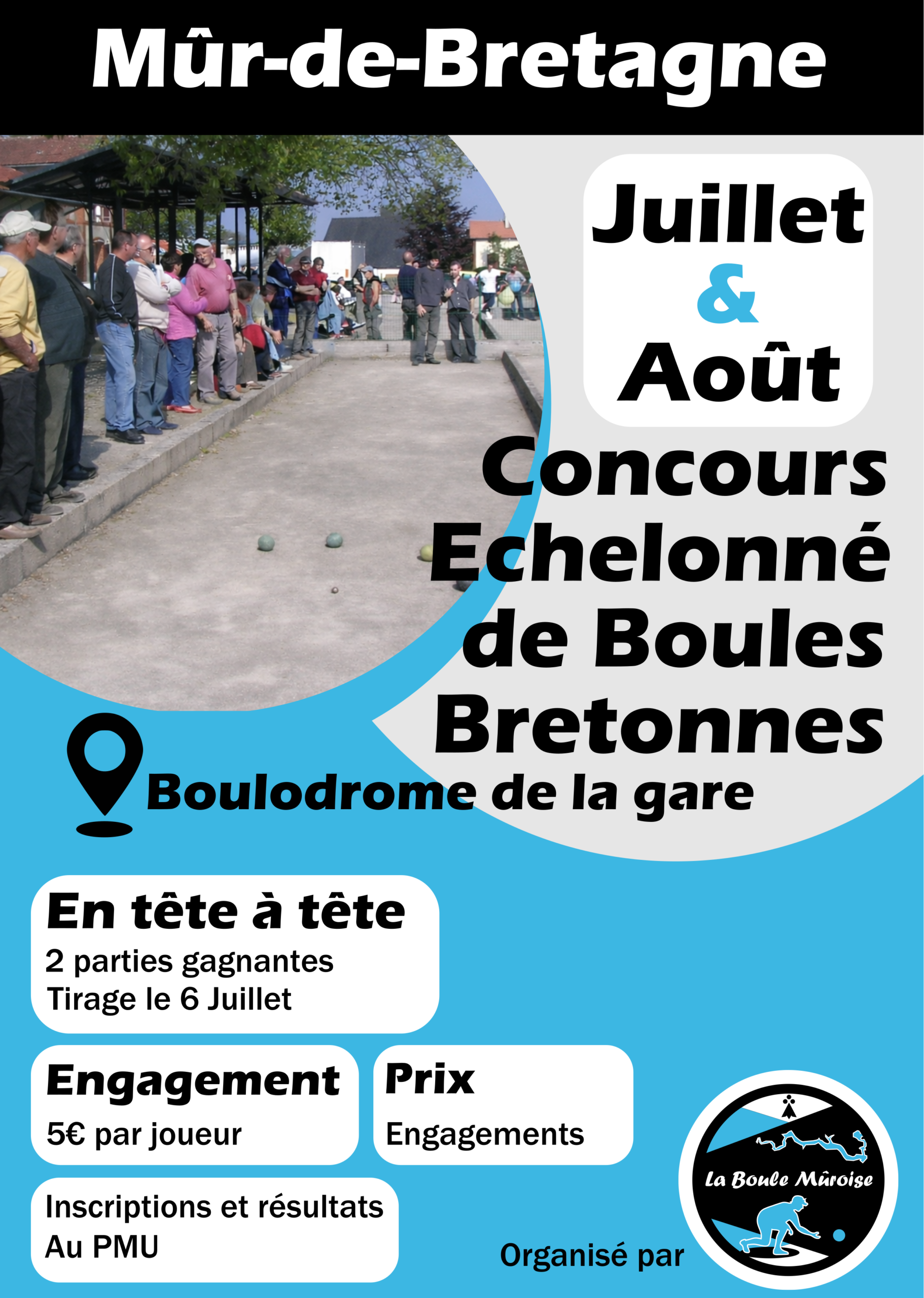 Concours échelonné de boules bretonnes