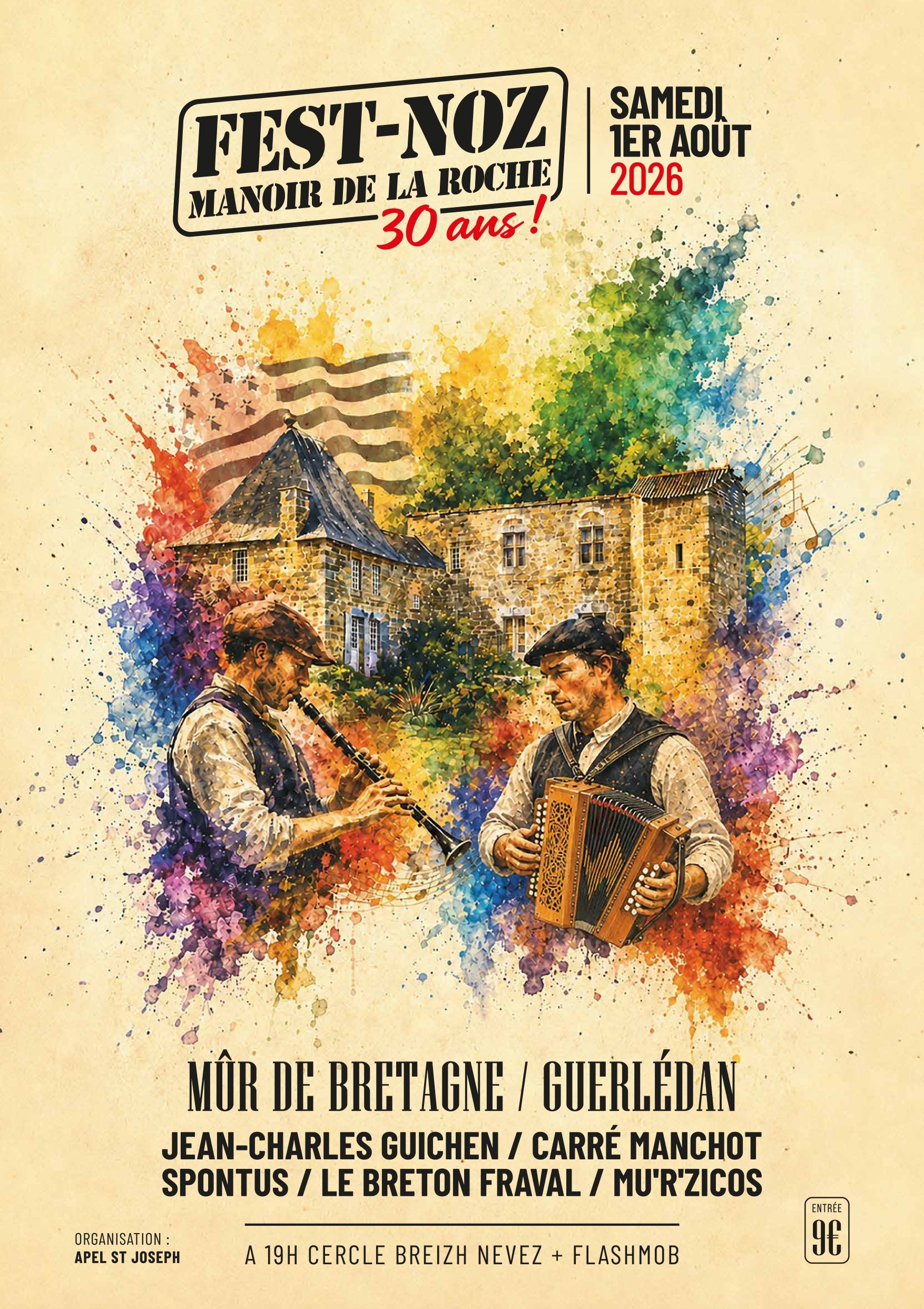 Fest-Noz de La Roche – Les 30 ans !