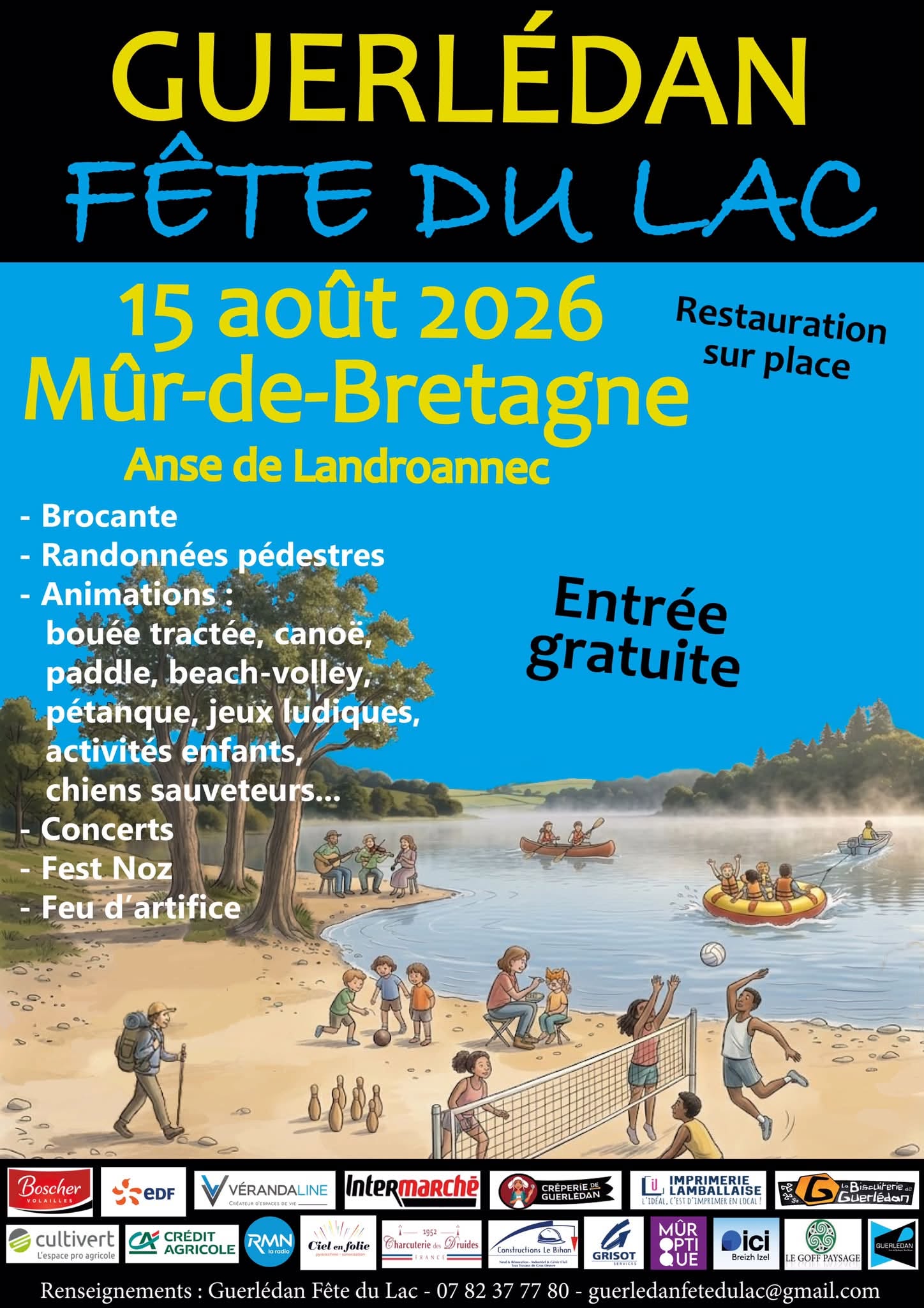 Fête du Lac - Guerlédan - Brocante Vide-grenier