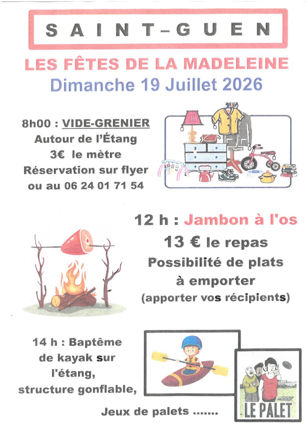 Les Fêtes de la Madeleine - Saint-Guen