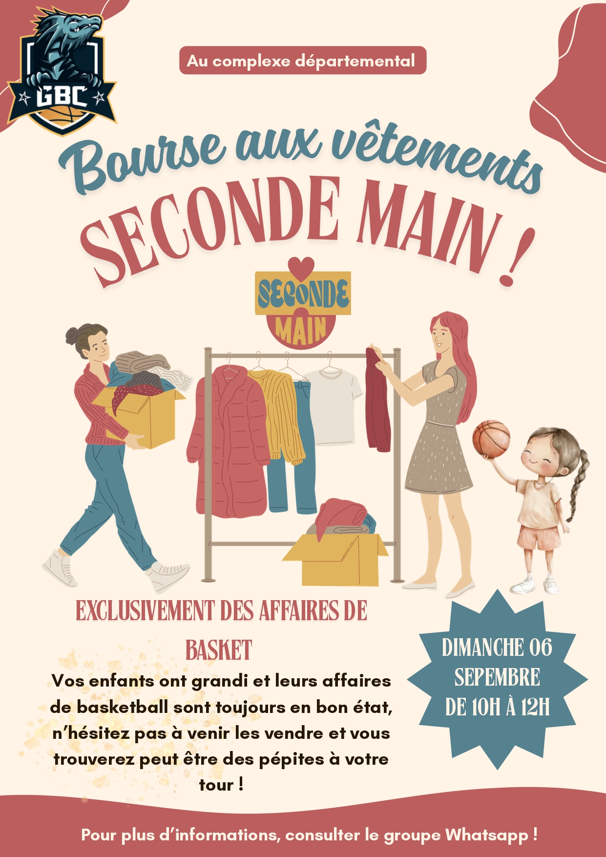 Bourse aux vêtements seconde main !
