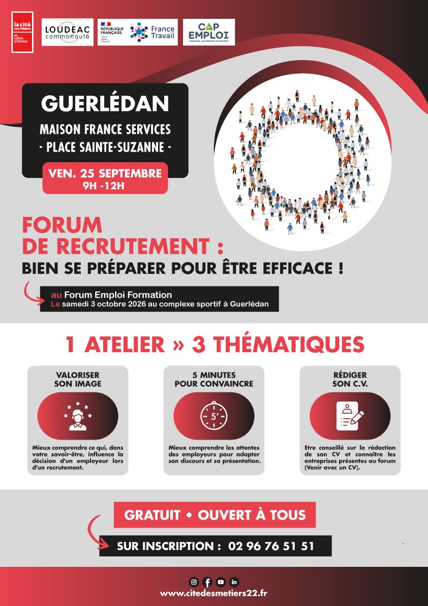 🚀 FORUM EMPLOI FORMATION : PRÉPAREZ-VOUS !